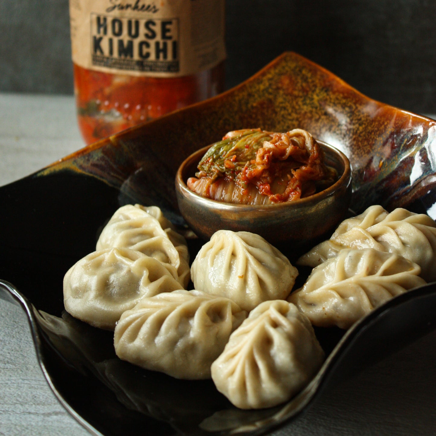 Kimchi & Beef Dumplings